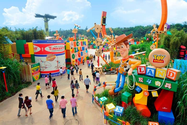 Entrada a Disneyland Hong Kong