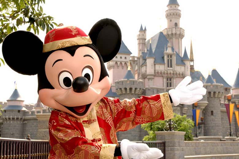 Entrada a Disneyland Hong Kong