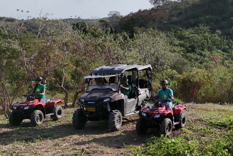 Visita a la reserva Fundación Loros + Paseo en 4x4, quad o caballo