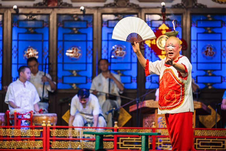 Espectáculo de ópera de Sichuan