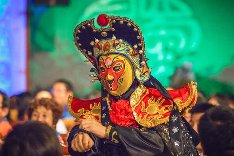 Espectáculo de ópera de Sichuan