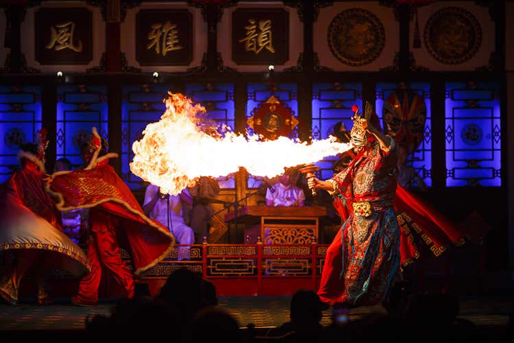 Espectáculo de ópera de Sichuan