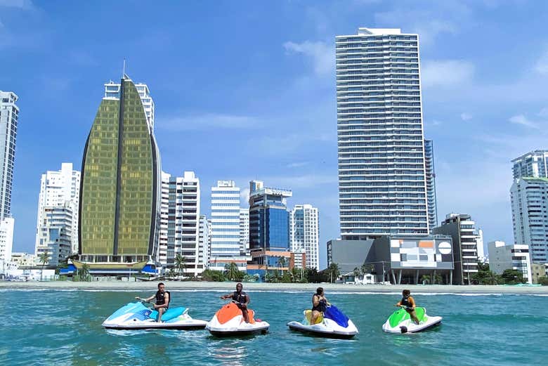 Alquiler de motos de agua en Cartagena