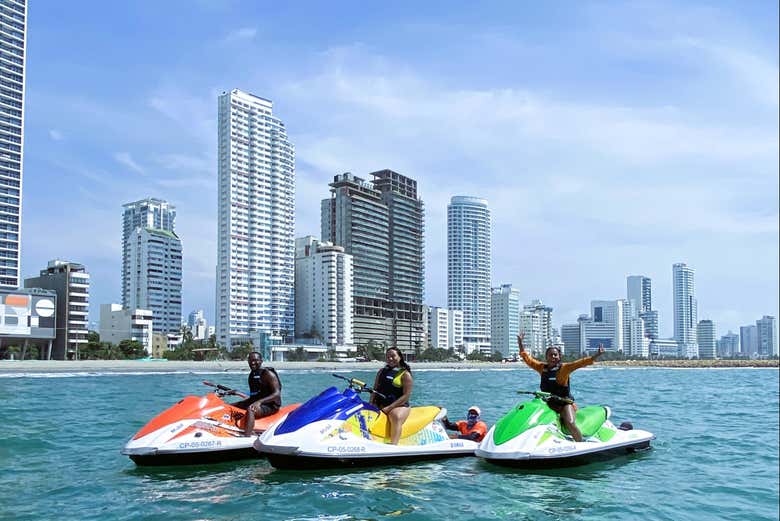 Alquiler de motos de agua en Cartagena
