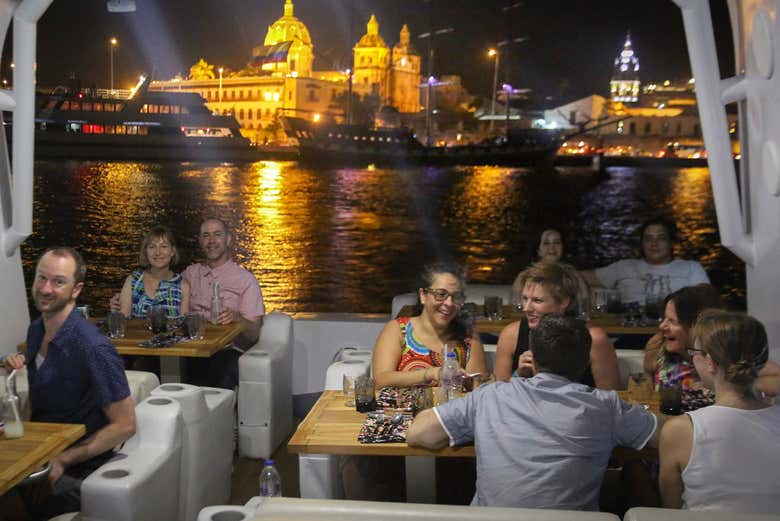Crucero con cena por Cartagena
