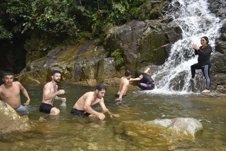 Trekking por el sendero El Tambo