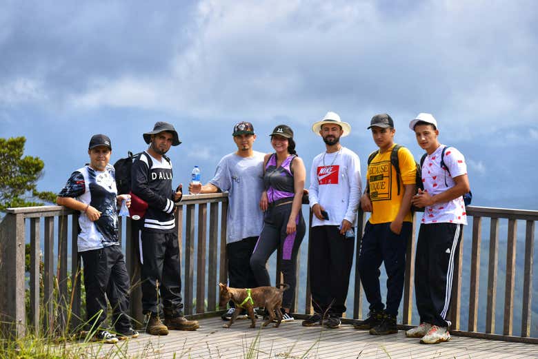 Trekking por el sendero El Tambo