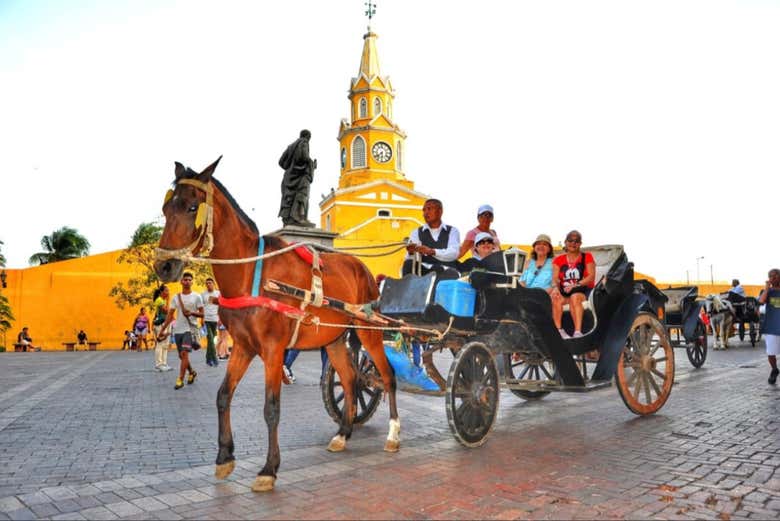 Paseo en calesa por Cartagena de Indias