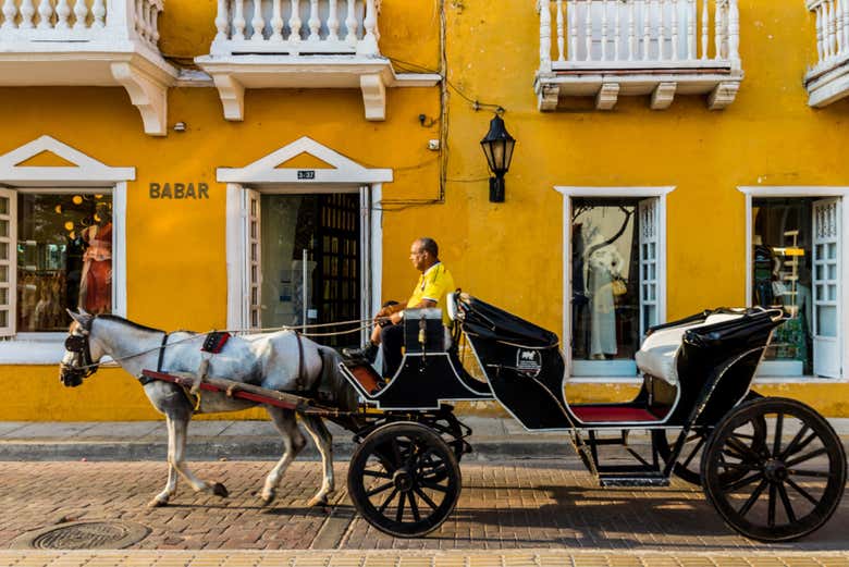 Paseo en calesa por Cartagena de Indias