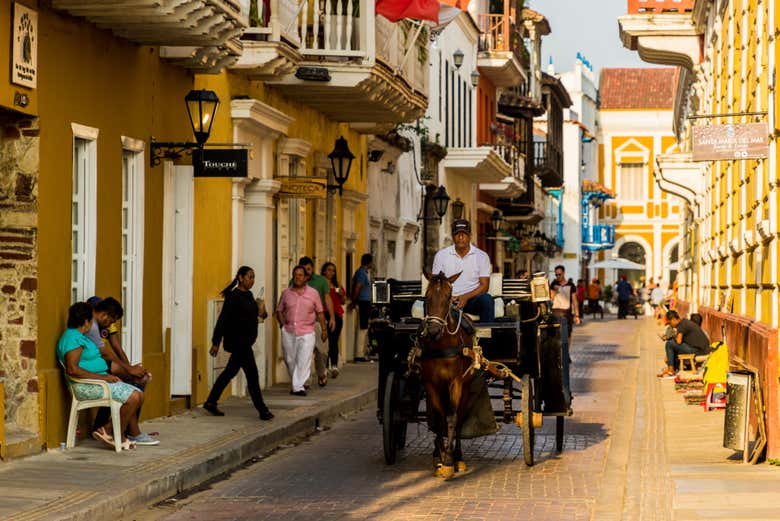 Paseo en calesa por Cartagena de Indias