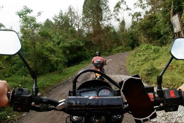 Excursión en moto desde Medellín