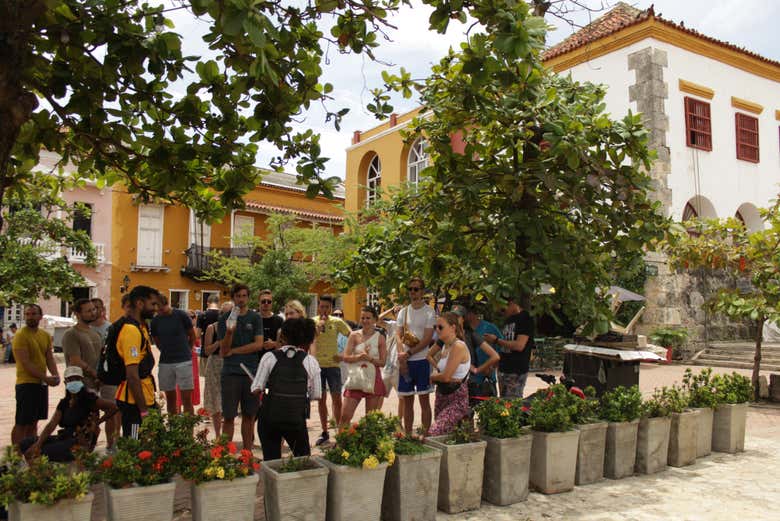 Free tour por el centro histórico y el barrio de Getsemaní