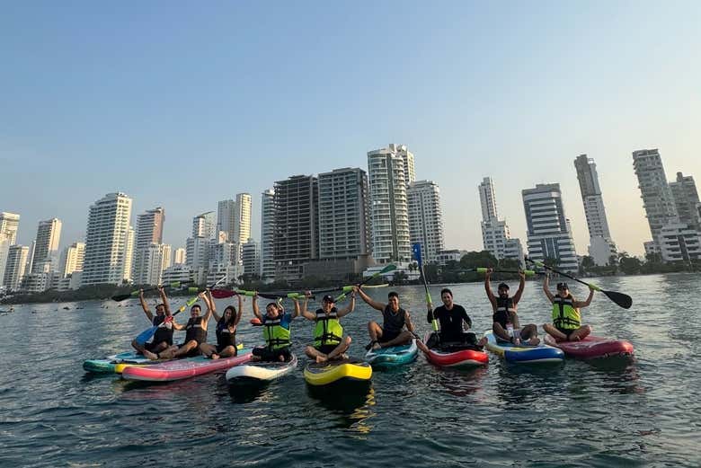 Curso de paddle surf en Cartagena