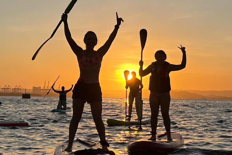 Curso de paddle surf en Cartagena