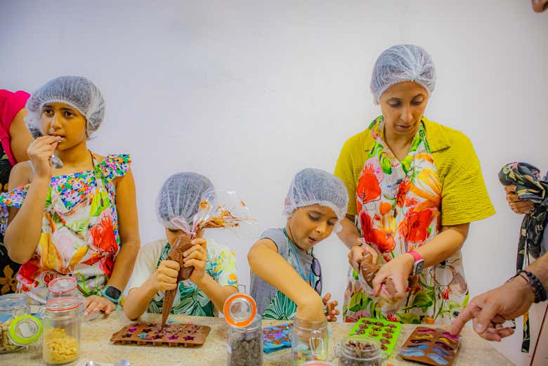 Taller de chocolate en Cartagena de Indias