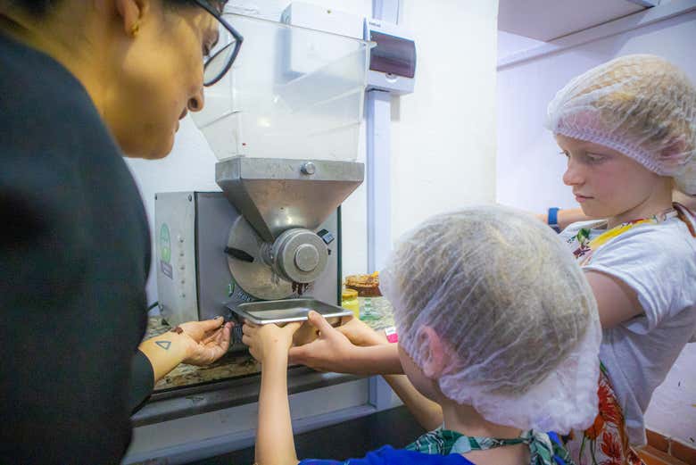 Taller de chocolate en Cartagena de Indias