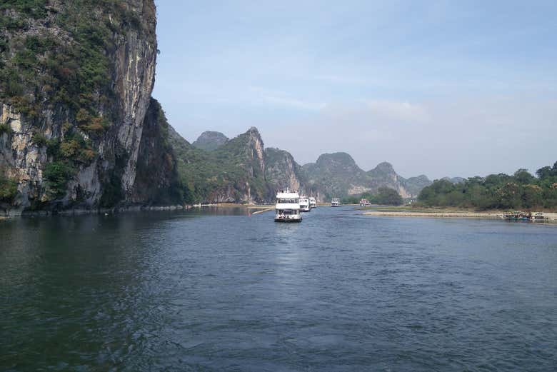 Crucero hasta YangShuo por el río Li