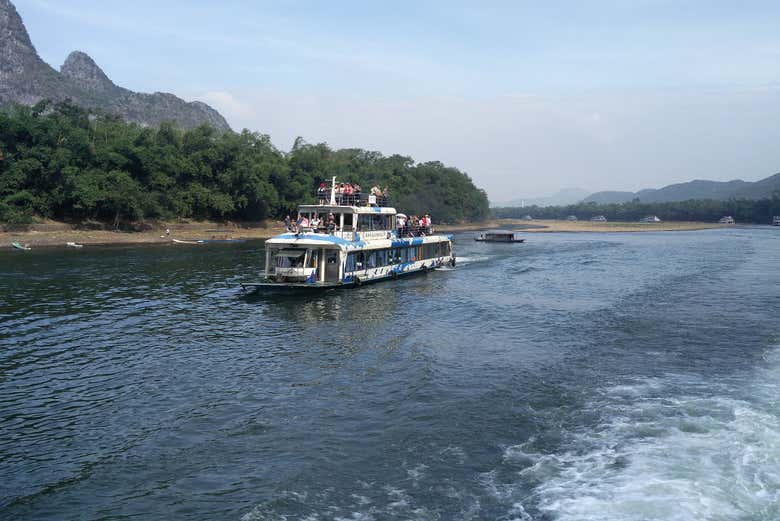 Crucero hasta YangShuo por el río Li