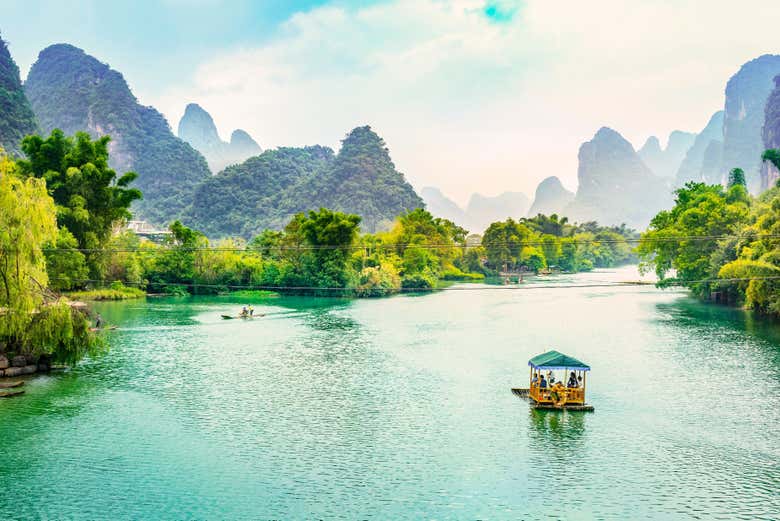 Crucero hasta YangShuo por el río Li