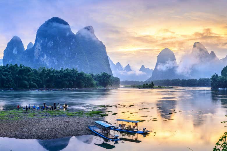 Crucero hasta YangShuo por el río Li
