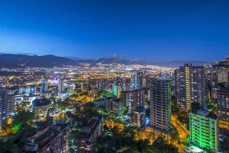 Tour nocturno por Medellín
