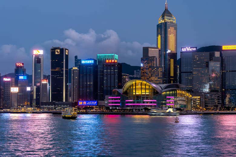 Tour nocturno por Hong Kong