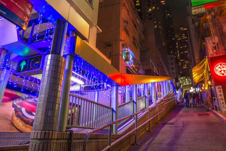 Tour nocturno por Hong Kong