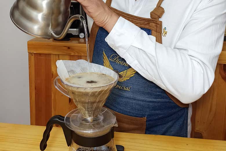 Taller y degustación de café colombiano en La Candelaria