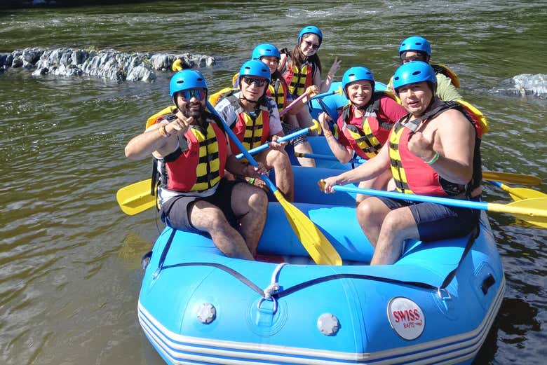 Rafting de nivel avanzado en el río Samaná
