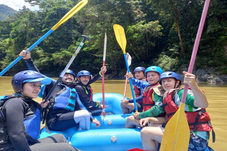 Rafting de nivel avanzado en el río Samaná