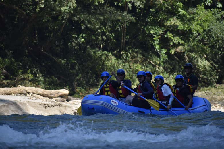 Rafting de nivel avanzado en el río Samaná