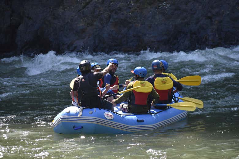 Rafting de nivel avanzado en el río Samaná