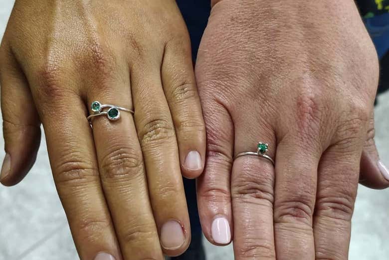 Taller de anillos de esmeraldas