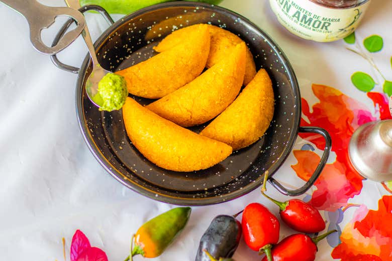 Degustación de comida callejera en Cartagena de Indias