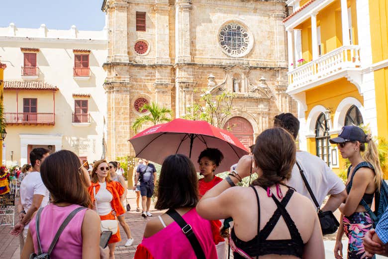 Tour a pie por Cartagena para cruceros
