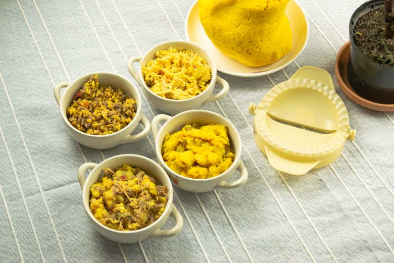 Taller de empanadas colombianas en Medellín
