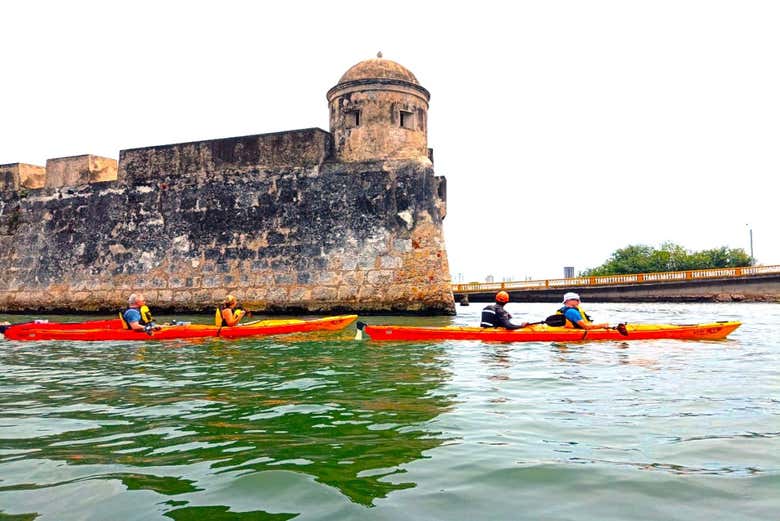 Tour en kayak por Cartagena