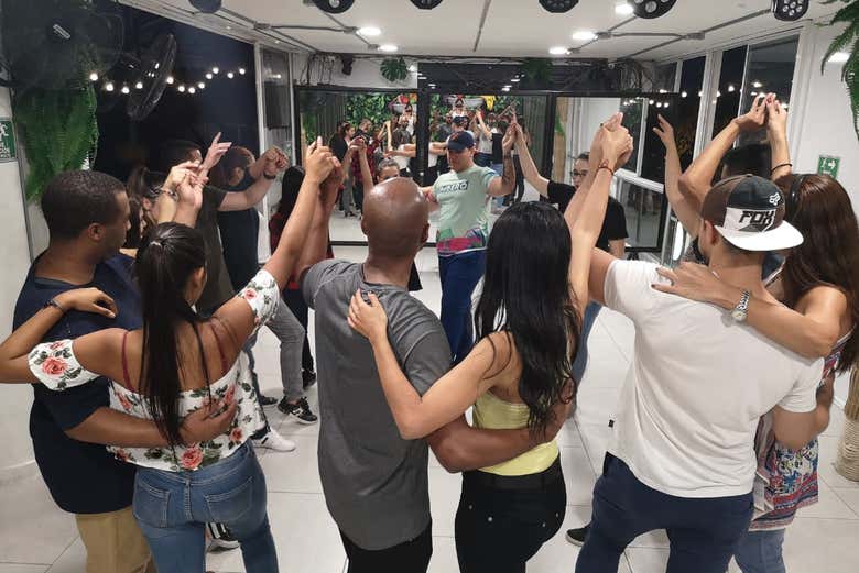 Clase de baile en Medellín