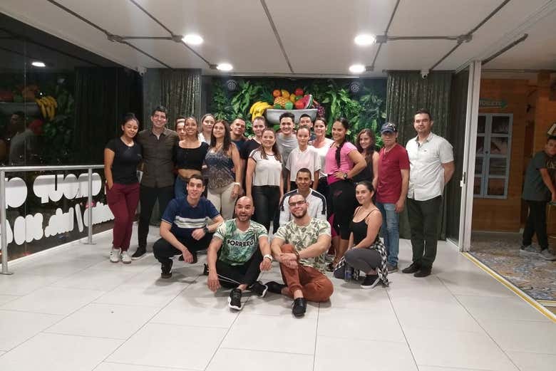 Clase de baile en Medellín