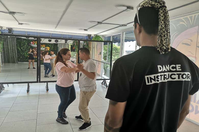 Clase de baile en Medellín