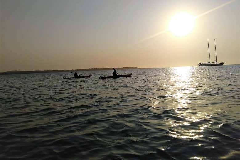 Tour en kayak al atardecer por Cartagena
