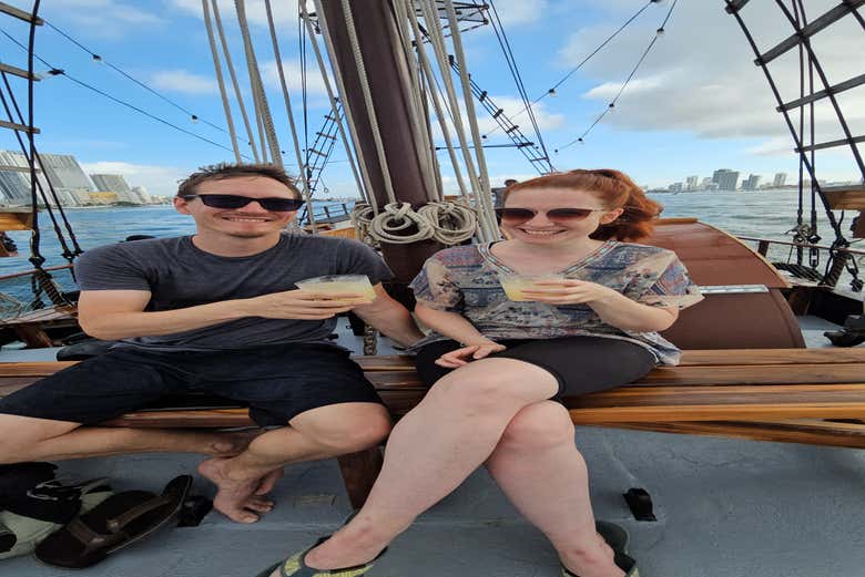 Tour en barco pirata por la bahía de Cartagena