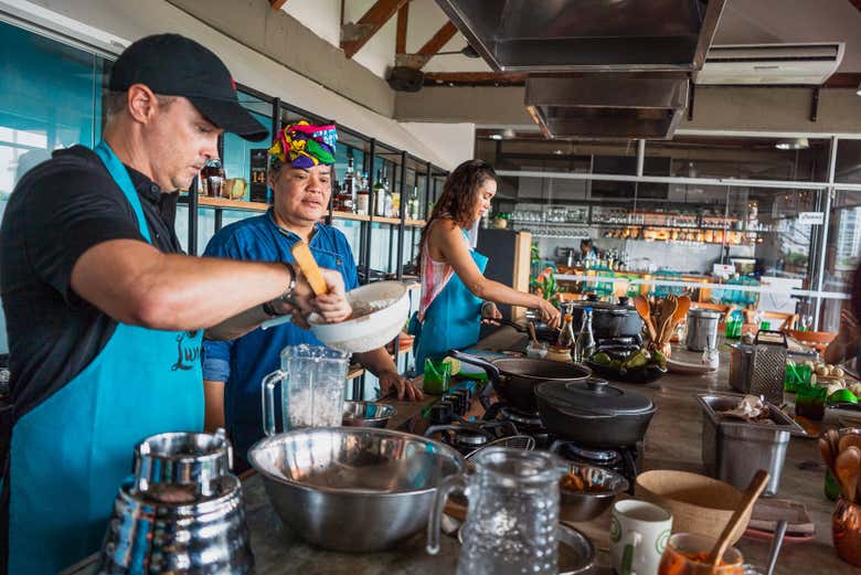 Clase de cocina colombiana en Cartagena