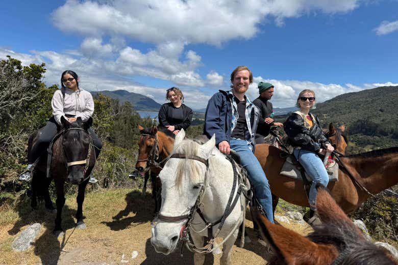 Paseo a caballo o senderismo por las montañas de La Calera