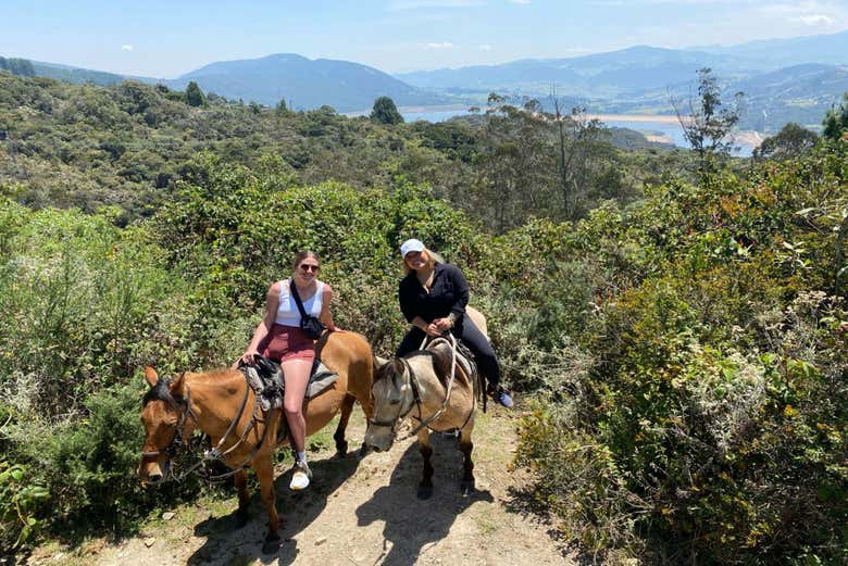 Paseo a caballo o senderismo por las montañas de La Calera