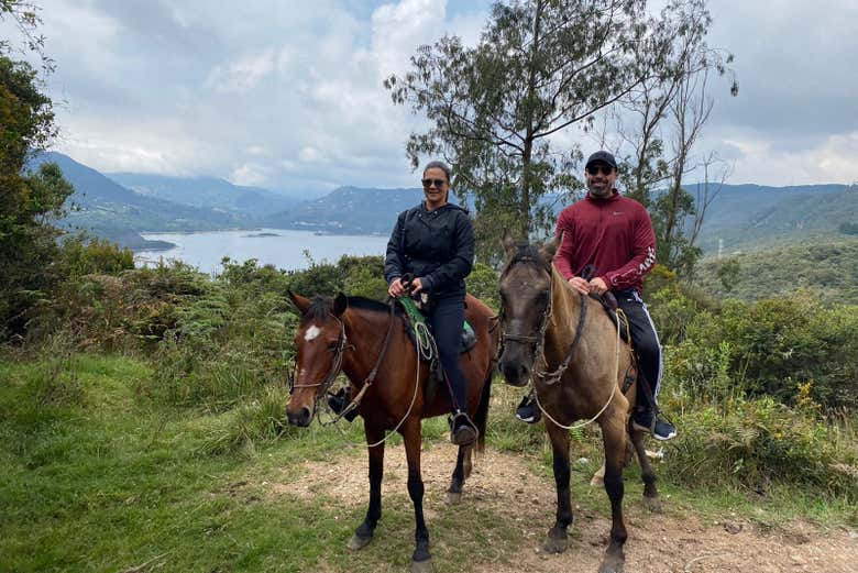 Paseo a caballo o senderismo por las montañas de La Calera