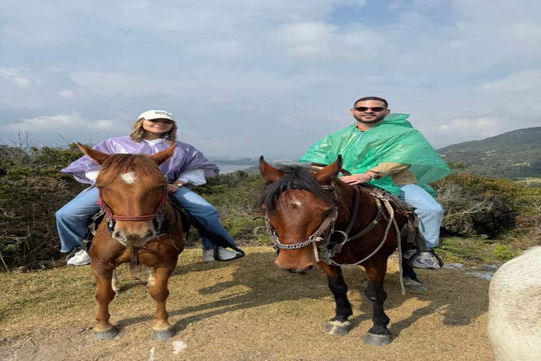 Paseo a caballo o senderismo por las montañas de La Calera
