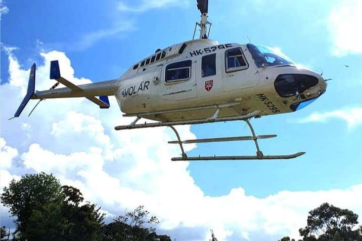 Paseo en helicóptero por Medellín
