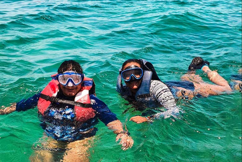 Snorkel en la península de Barú