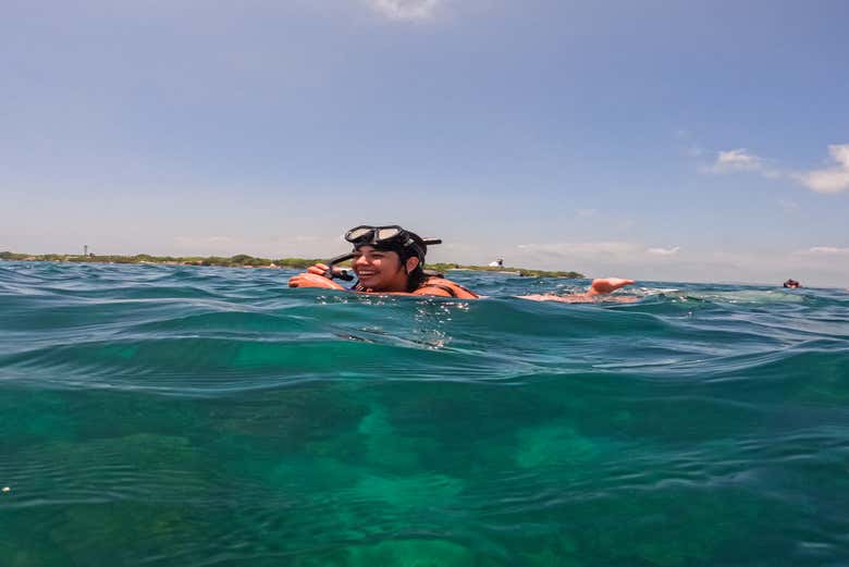 Snorkel en la península de Barú